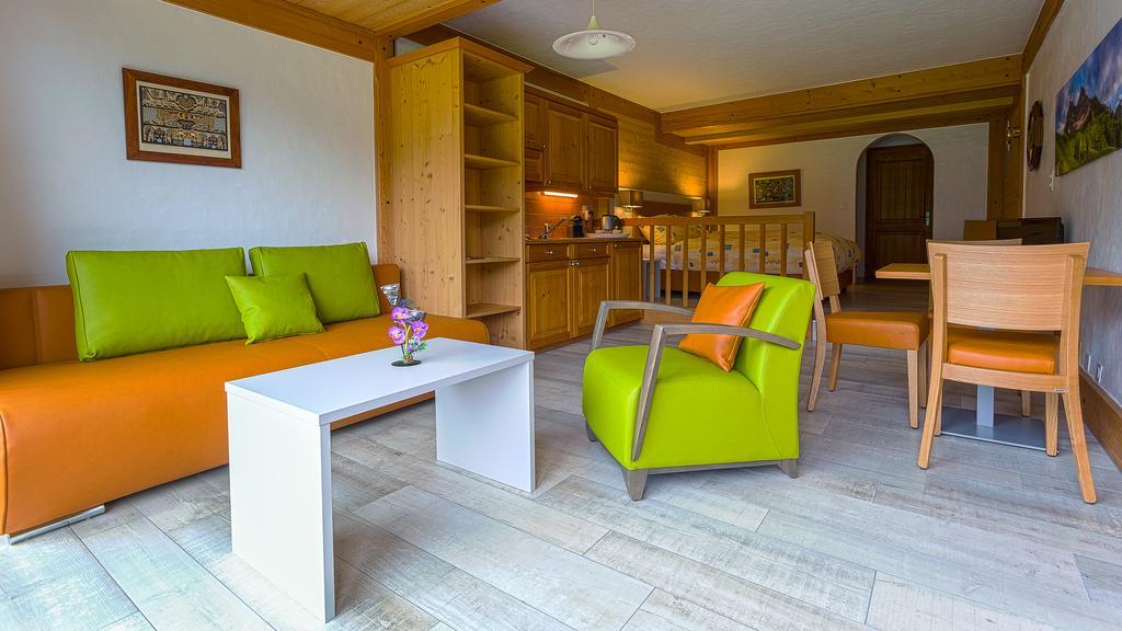 Studios Bellevue Charmey Chambre photo