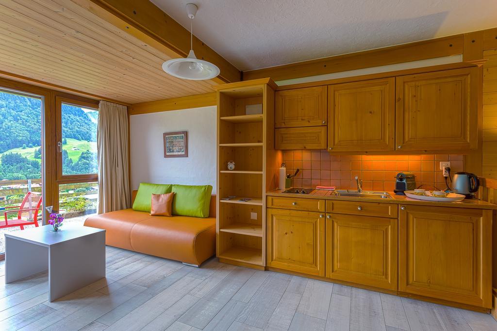 Studios Bellevue Charmey Chambre photo